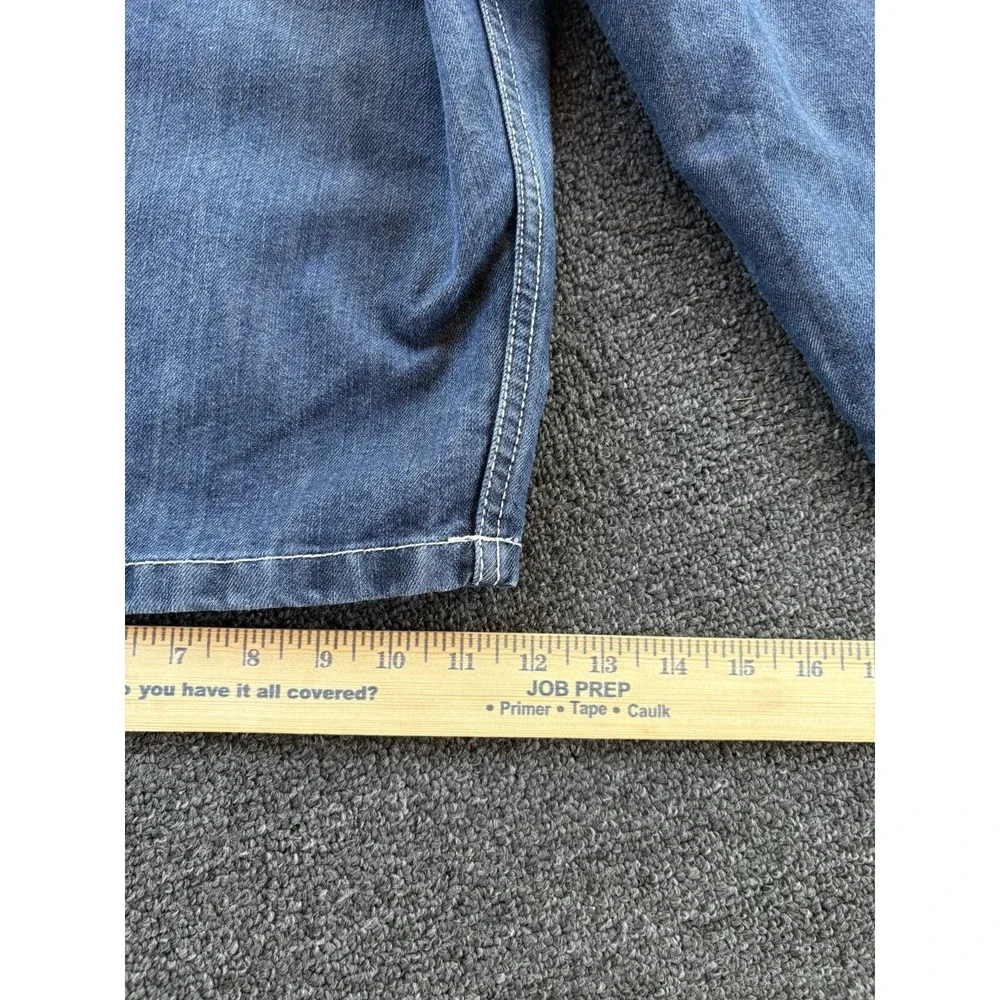 Southpole Mens Denim Shorts Size 34 Blue Y2K‎ Baggy Jean Short